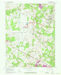 Download a high-resolution, GPS-compatible USGS topo map for Herndon, VA (1971 edition)