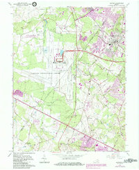 Download a high-resolution, GPS-compatible USGS topo map for Herndon, VA (1984 edition)