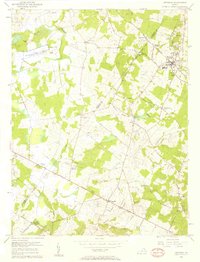 Download a high-resolution, GPS-compatible USGS topo map for Herndon, VA (1958 edition)