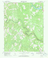 Download a high-resolution, GPS-compatible USGS topo map for Hewlett, VA (1971 edition)