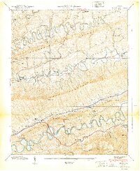 Download a high-resolution, GPS-compatible USGS topo map for Hilton, VA (1939 edition)