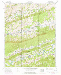 Download a high-resolution, GPS-compatible USGS topo map for Hilton, VA (1978 edition)