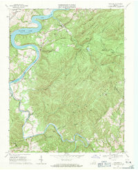 Download a high-resolution, GPS-compatible USGS topo map for Hiwassee, VA (1971 edition)