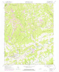 Download a high-resolution, GPS-compatible USGS topo map for Honaker, VA (1978 edition)