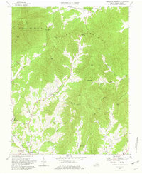 Download a high-resolution, GPS-compatible USGS topo map for Horseshoe Mountain, VA (1981 edition)