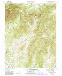 Download a high-resolution, GPS-compatible USGS topo map for Horseshoe Mountain, VA (1994 edition)
