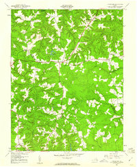 Download a high-resolution, GPS-compatible USGS topo map for Howertons, VA (1961 edition)