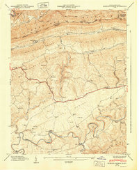 Download a high-resolution, GPS-compatible USGS topo map for Hubbard Springs, VA (1949 edition)