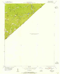 preview thumbnail of historical topo map of Buchanan County, VA in 1954