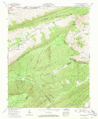 Download a high-resolution, GPS-compatible USGS topo map for Hutchinson Rock, VA (1971 edition)