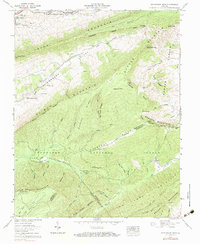 Download a high-resolution, GPS-compatible USGS topo map for Hutchinson Rock, VA (1984 edition)