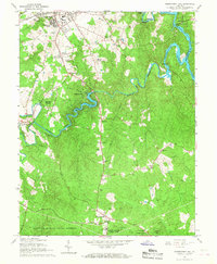Download a high-resolution, GPS-compatible USGS topo map for Independent Hill, VA (1968 edition)