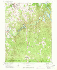 Download a high-resolution, GPS-compatible USGS topo map for Independent Hill, VA (1971 edition)