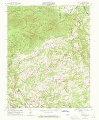 Download a high-resolution, GPS-compatible USGS topo map for Indian Valley, VA (1971 edition)