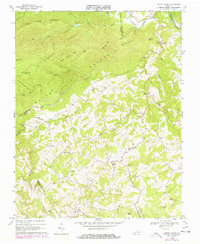 Download a high-resolution, GPS-compatible USGS topo map for Indian Valley, VA (1978 edition)