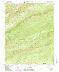 Download a high-resolution, GPS-compatible USGS topo map for Interior, VA (1984 edition)