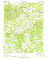 Download a high-resolution, GPS-compatible USGS topo map for Irving, VA (1969 edition)