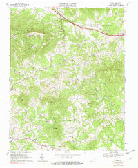 Download a high-resolution, GPS-compatible USGS topo map for Irving, VA (1977 edition)