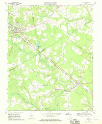 Download a high-resolution, GPS-compatible USGS topo map for Ivor, VA (1970 edition)