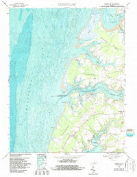 Download a high-resolution, GPS-compatible USGS topo map for Jamesville, VA (1987 edition)