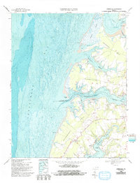Download a high-resolution, GPS-compatible USGS topo map for Jamesville, VA (1992 edition)
