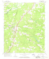Download a high-resolution, GPS-compatible USGS topo map for Jarratt, VA (1968 edition)