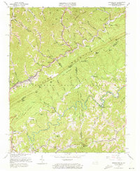 Download a high-resolution, GPS-compatible USGS topo map for Jenkins East, VA (1973 edition)