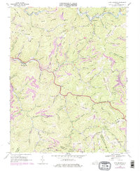 Download a high-resolution, GPS-compatible USGS topo map for Keen Mountain, VA (1978 edition)