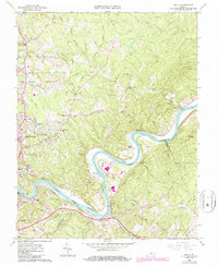 Download a high-resolution, GPS-compatible USGS topo map for Kelly, VA (1986 edition)