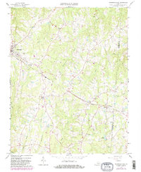 Download a high-resolution, GPS-compatible USGS topo map for Kenbridge East, VA (1982 edition)