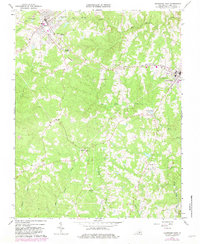 Download a high-resolution, GPS-compatible USGS topo map for Kenbridge West, VA (1982 edition)