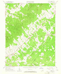 Download a high-resolution, GPS-compatible USGS topo map for Keswick, VA (1965 edition)