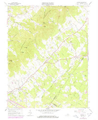 Download a high-resolution, GPS-compatible USGS topo map for Keswick, VA (1978 edition)