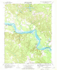 Download a high-resolution, GPS-compatible USGS topo map for King And Queen Court House, VA (1971 edition)