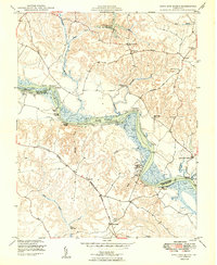 Download a high-resolution, GPS-compatible USGS topo map for King And Queen, VA (1949 edition)