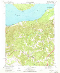 Download a high-resolution, GPS-compatible USGS topo map for King George, VA (1972 edition)