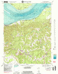 Download a high-resolution, GPS-compatible USGS topo map for King George, VA (1985 edition)