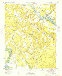 Download a high-resolution, GPS-compatible USGS topo map for King William, VA (1949 edition)