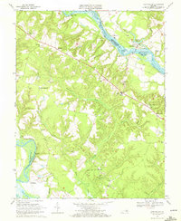 Download a high-resolution, GPS-compatible USGS topo map for King William, VA (1972 edition)