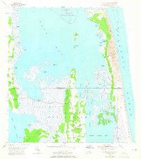 Download a high-resolution, GPS-compatible USGS topo map for Knotts Island, VA (1965 edition)