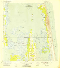 Download a high-resolution, GPS-compatible USGS topo map for Knotts Island, VA (1956 edition)