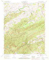 Download a high-resolution, GPS-compatible USGS topo map for Konnarock, VA (1971 edition)