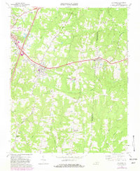Download a high-resolution, GPS-compatible USGS topo map for La Crosse, VA (1982 edition)