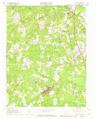 Download a high-resolution, GPS-compatible USGS topo map for Ladysmith, VA (1973 edition)