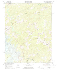 preview thumbnail of historical topo map of Spotsylvania County, VA in 1973