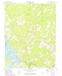 Download a high-resolution, GPS-compatible USGS topo map for Lake Anna East, VA (1978 edition)