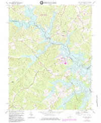 Download a high-resolution, GPS-compatible USGS topo map for Lake Anna West, VA (1984 edition)