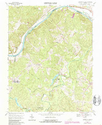 Download a high-resolution, GPS-compatible USGS topo map for Lakeside Village, VA (1987 edition)