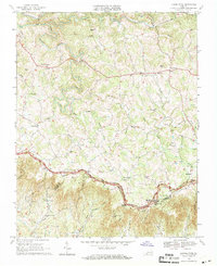 Download a high-resolution, GPS-compatible USGS topo map for Laurel Fork, VA (1971 edition)