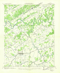 Download a high-resolution, GPS-compatible USGS topo map for Lebanon, VA (1934 edition)